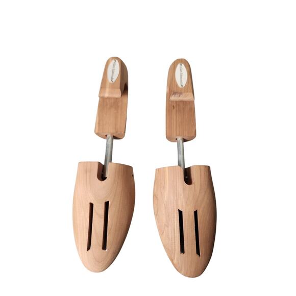 Allen Edmonds Cedar Shoe Trees Size Large Split Toe Tree Stretchers - Picture 1 of 7